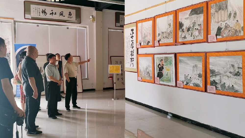 从烽火平原到道德高地  ——衡水雷锋精神书画展览馆抗战胜利80周年专题展